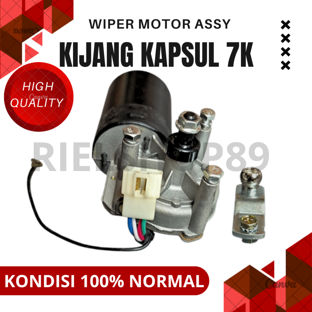 Wiper Motor / Dinamo Wiper Kijang Kapsul 7K LGX / LSX