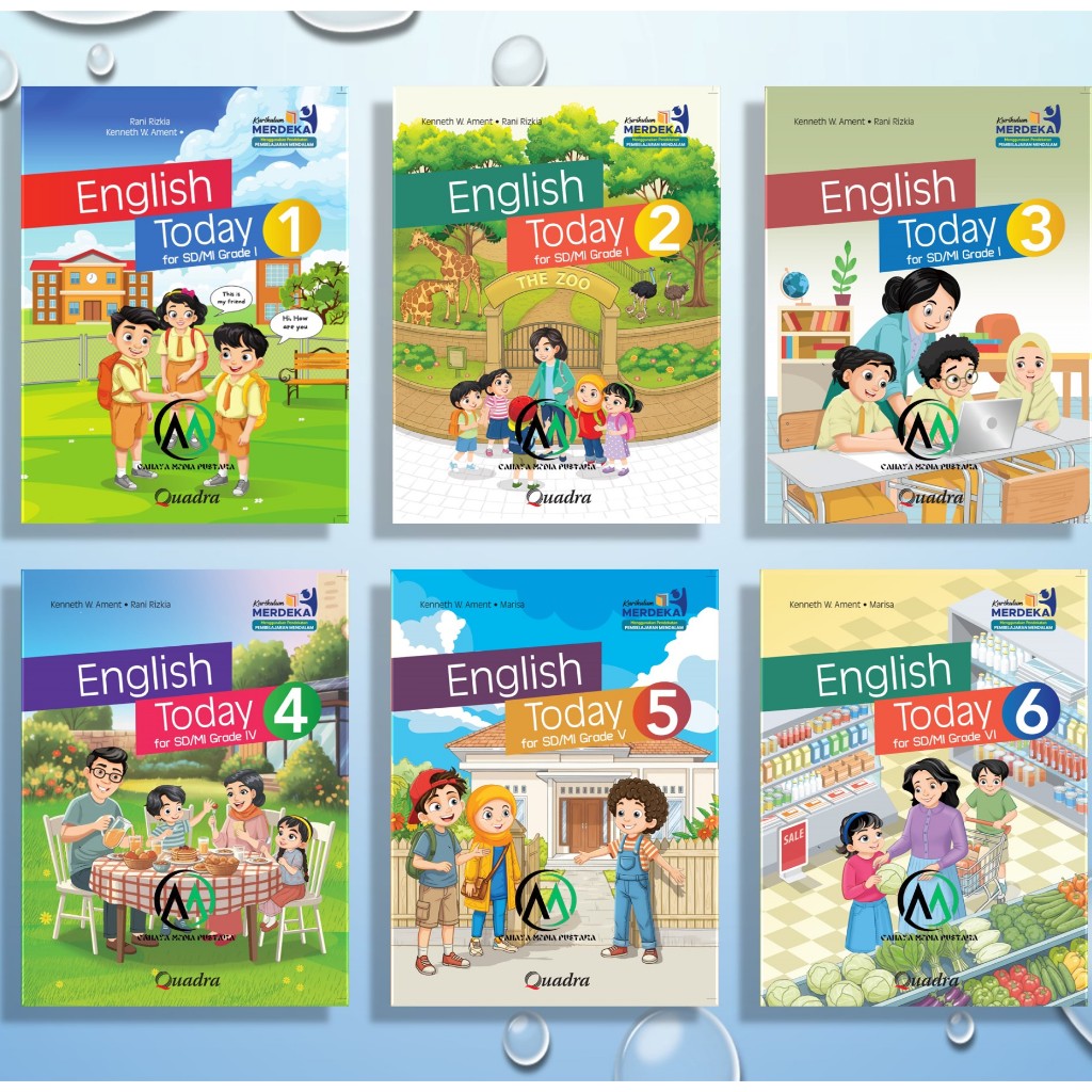 [Penerbit Quadra] English Today Kelas 1, 2, 3, 4, 5 & 6 Kurikulum Merdeka 2026