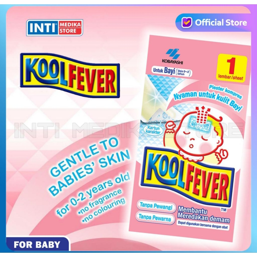 Kool Fever Kompres Penurun Panas Bayi