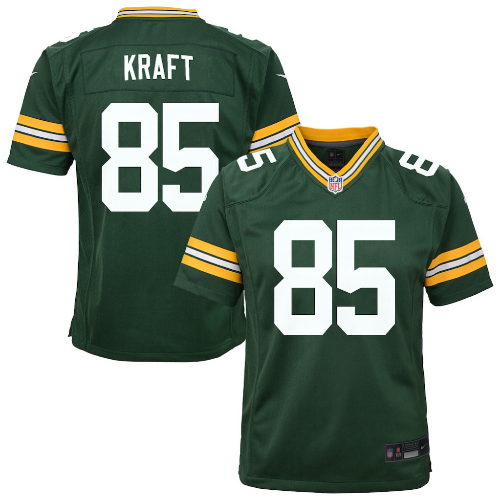 JERSEY PRIA -NFL GREEN BAY PACKERS TUCKER KRAFT ORIGINAL AUTHENTIC