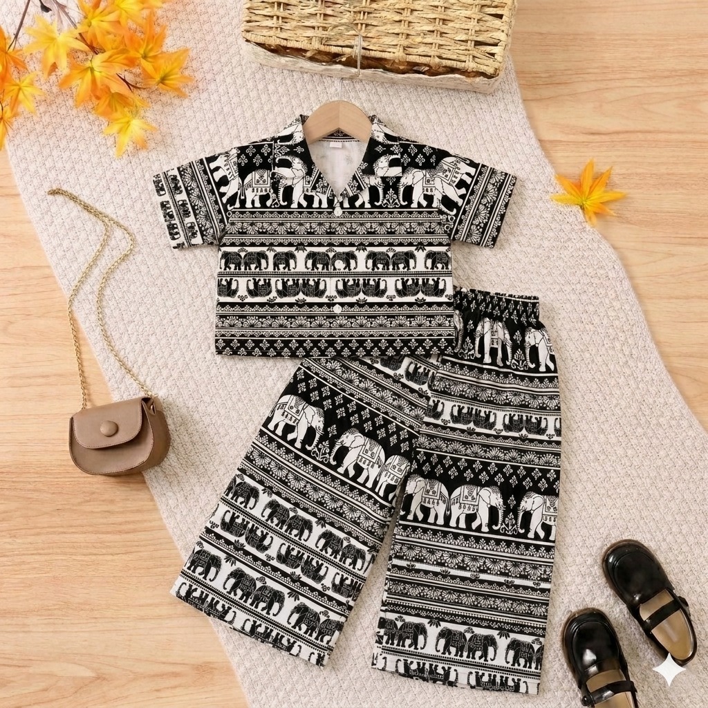 ONE SET RAYON ANAK PEREMPUAN 2-10 TAHUN