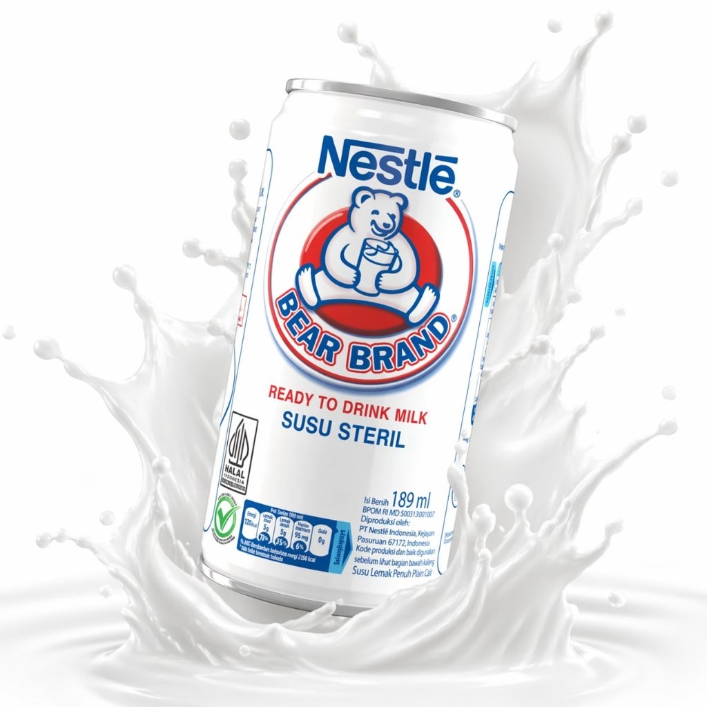 Susu Steril Bear Brand 30pcs