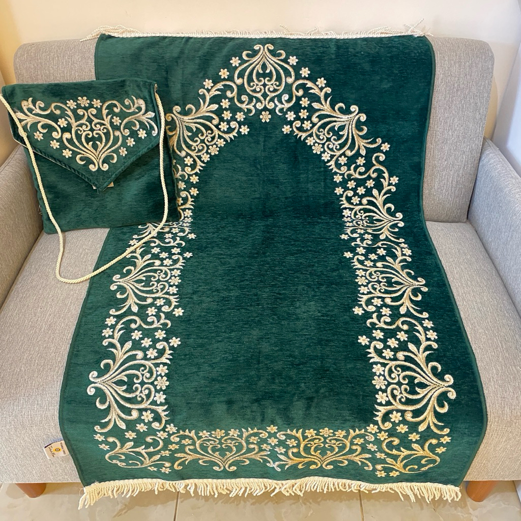 Sajadah Turki Tenun Set Tas