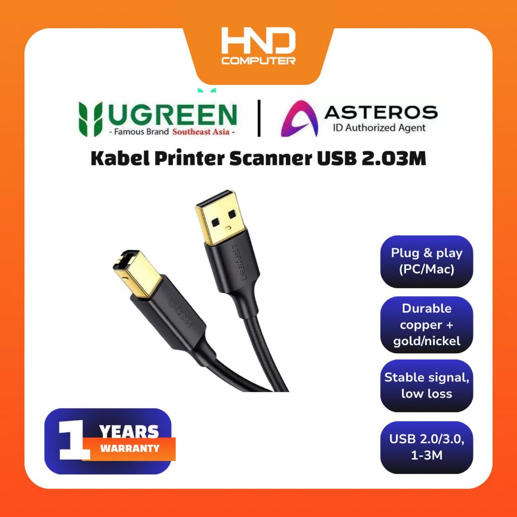 UGREEN Kabel USB 2.0 Printer 3M - 10351