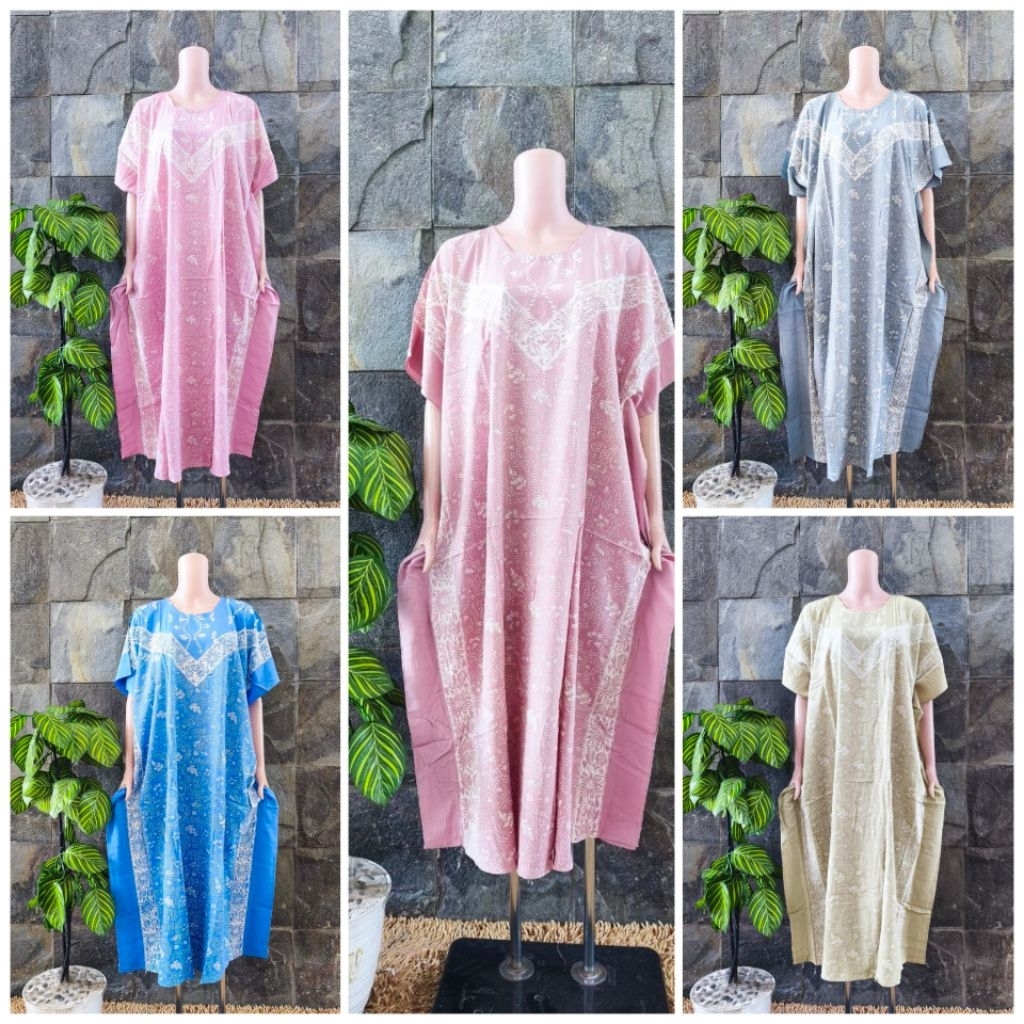 {LD 154 CM} Daster Huza Batik Pekalongan ll DK Ava Soft