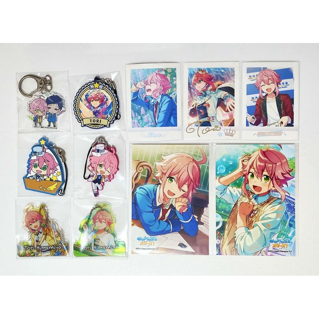Ensemble Stars Enstars Himemiya Tori Pashakore Keychain Rubber Strap Bromide