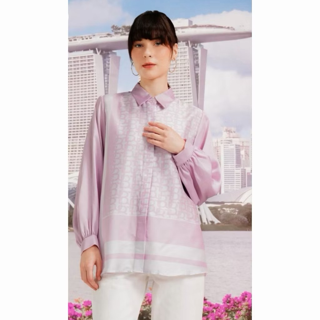 Benang jarum Yoke Shirt size S