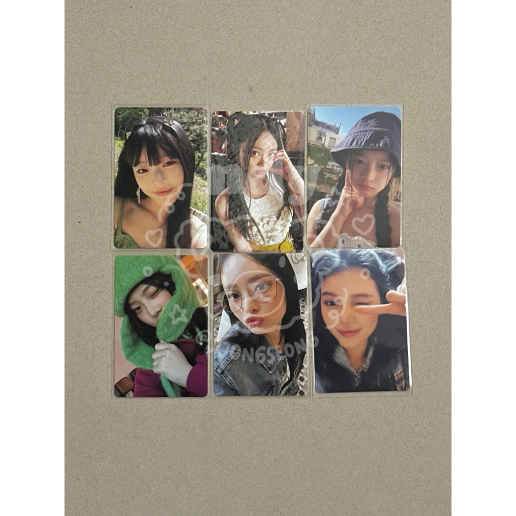 photocard pc official newjeans hanni danielle