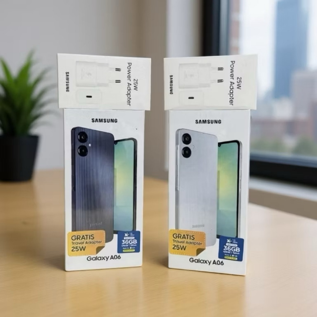 HP ABSENSI ONLINE PERMANENT SAMSUNG A06 RAM 6/128 BARU LIFETIME