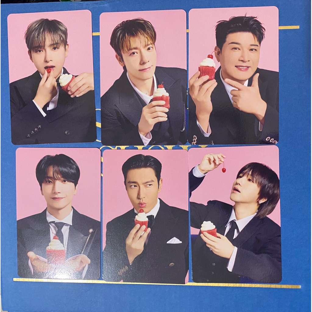YESUNG DONGHAE SIWON PHOTOCARD SS10 JAPAN