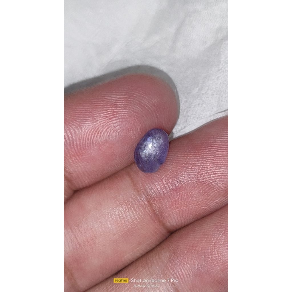 Natural batu purple star sapphire srilangka 1.20cts