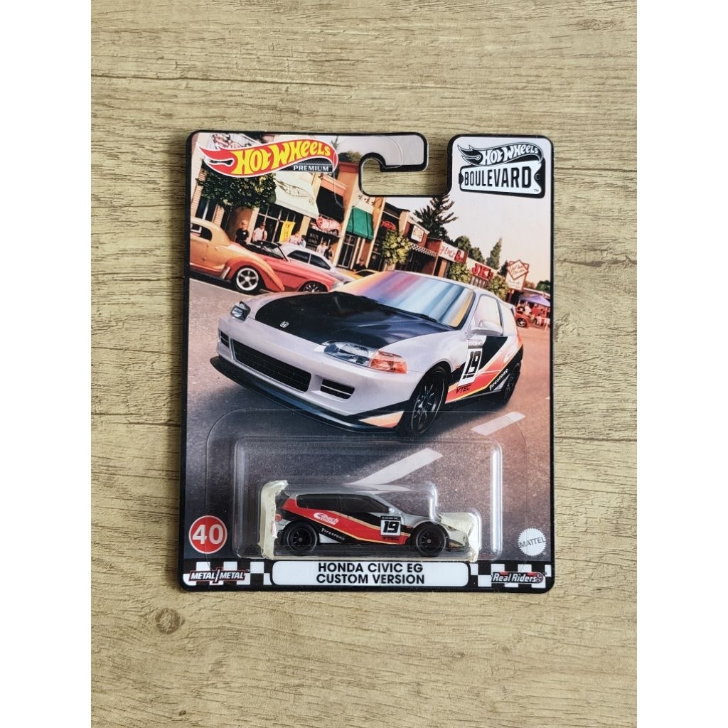 Hot Wheels Premium Boulevard Honda Civic EG Custom Version