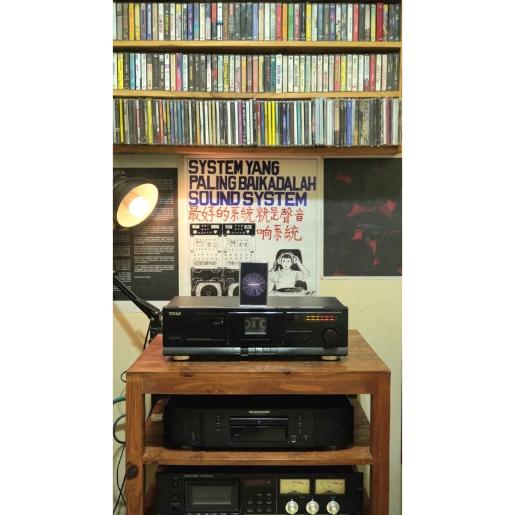 TAPE DECK TEAC V370 (STEREO CASSETTE DECK)