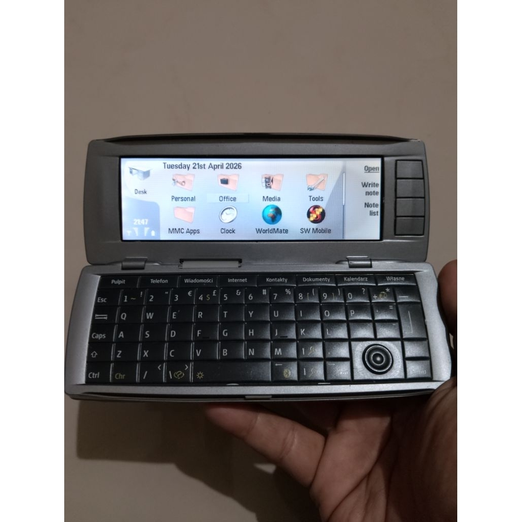 HP Nokia 9500 Communicator Flip Lipat Super Spesial Limited Edition Rare Reguler Old Retro Normal Ja