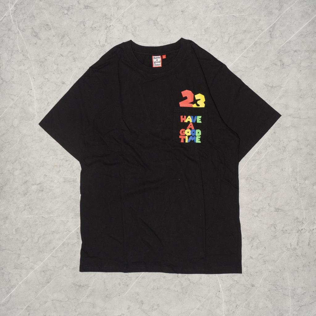 have a good time Super 23 Pocket S/S Tee Black