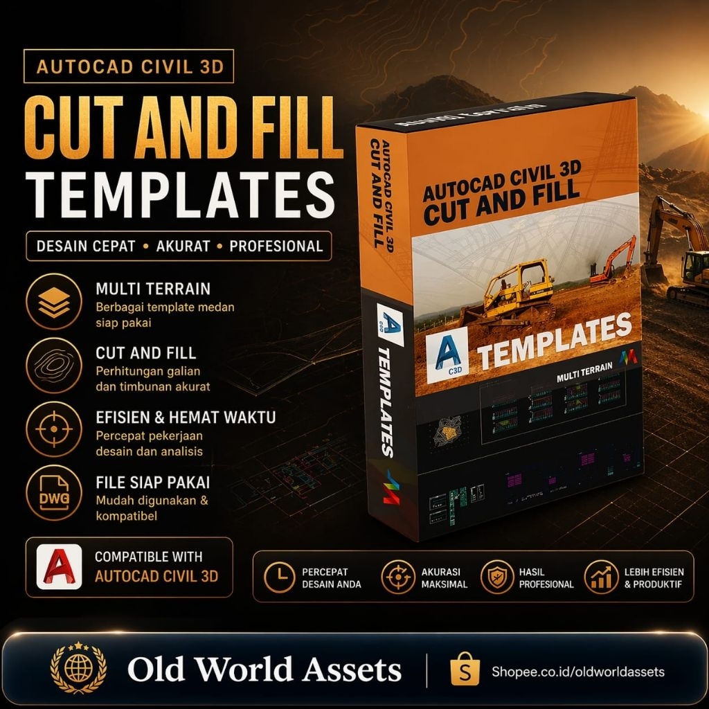 Templates Autocad Civil 3d Cut and Fill