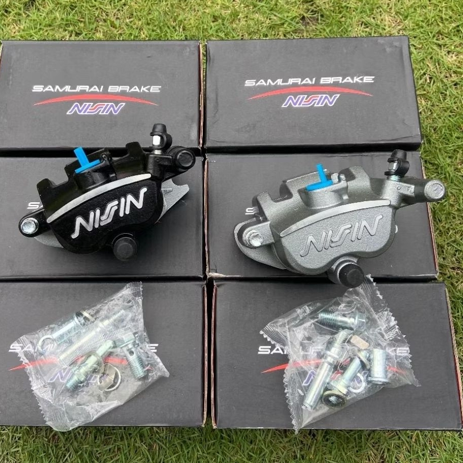KALIPER NISSIN SAMURAI 2P KALIPER NISSIN SAMURAI  KANAN IMPORT 2P UNIVERSAL SEMUA MOTOR