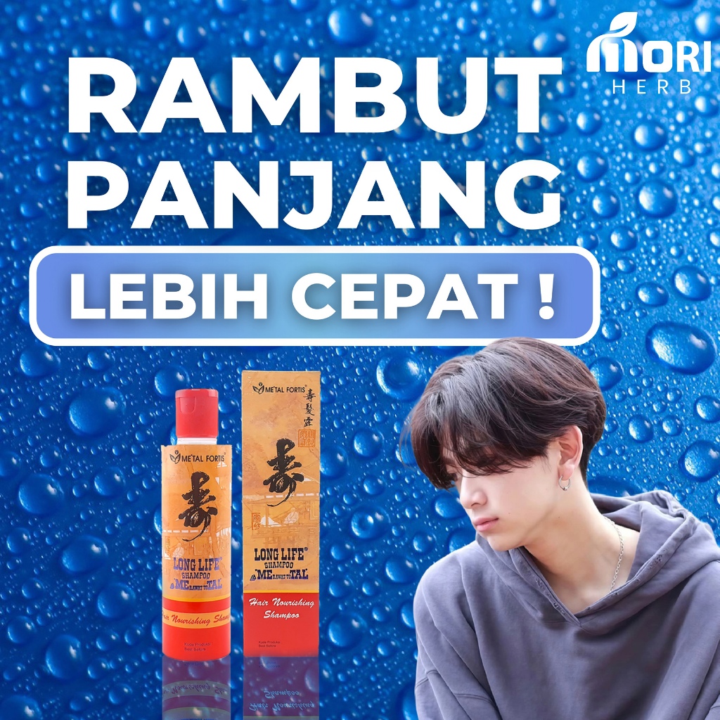 Sampo Pemanjang Rambut Metal Shampoo Penumbuh Pelebat Rambut Botak Paling Ampuh Cepat Dan Tebal