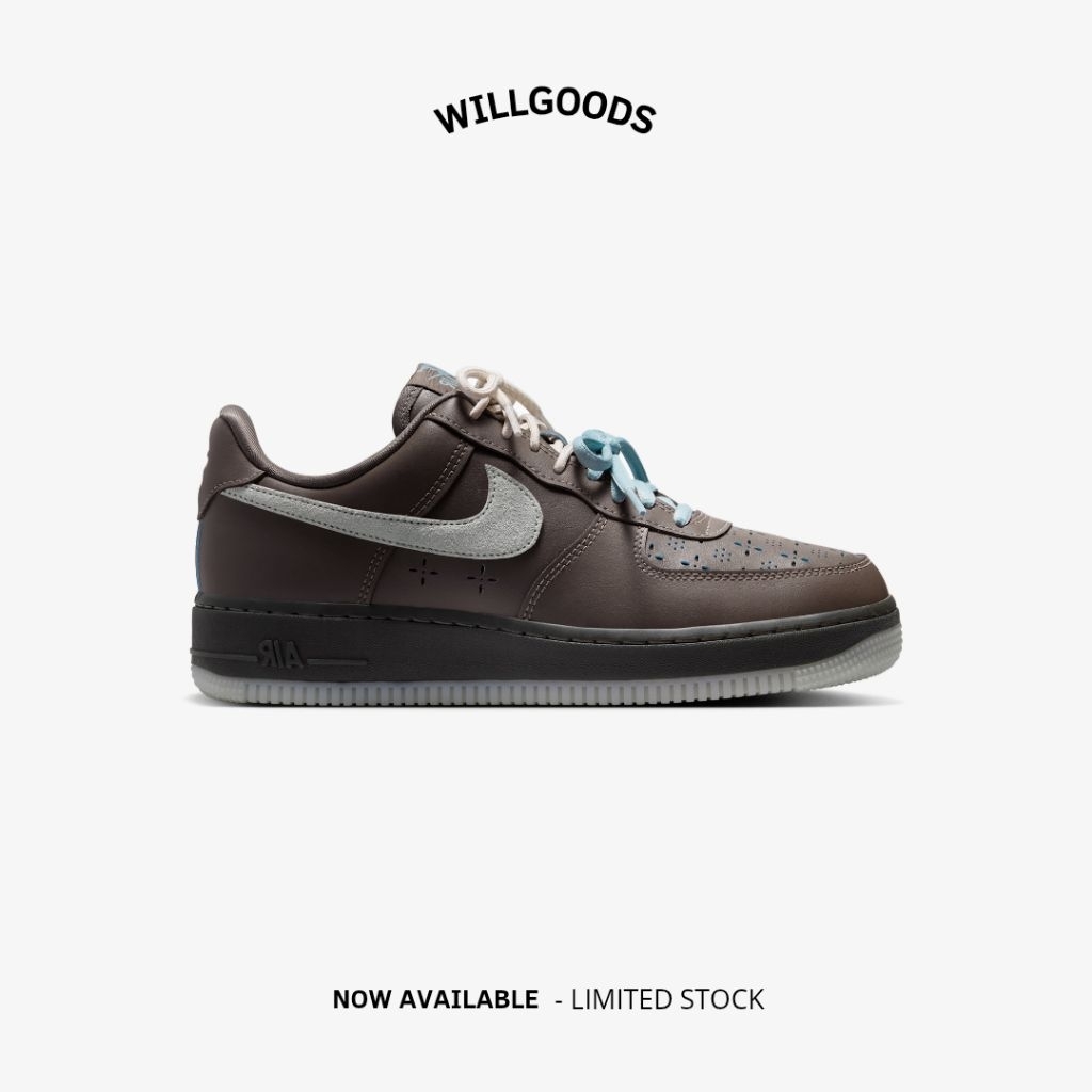 Nike Air Force 1 Low Brown Ridgerock Women Original Resmi