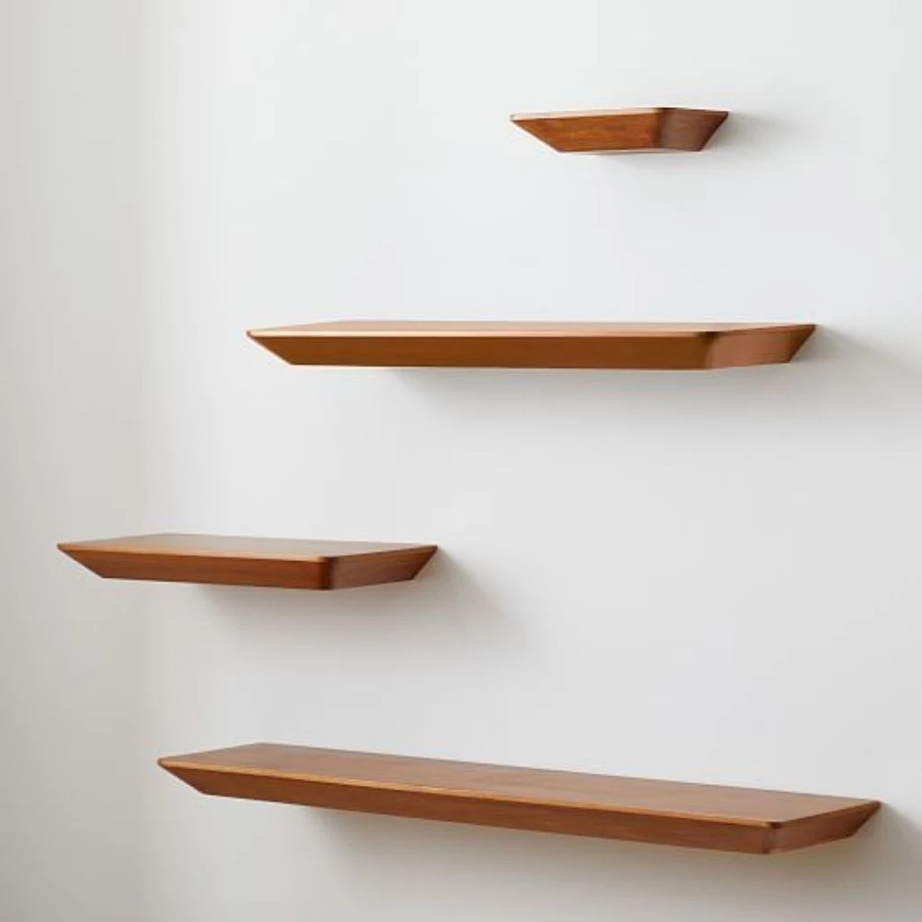 Rak ambalan Papan ambalan dinding kayu jati solid
