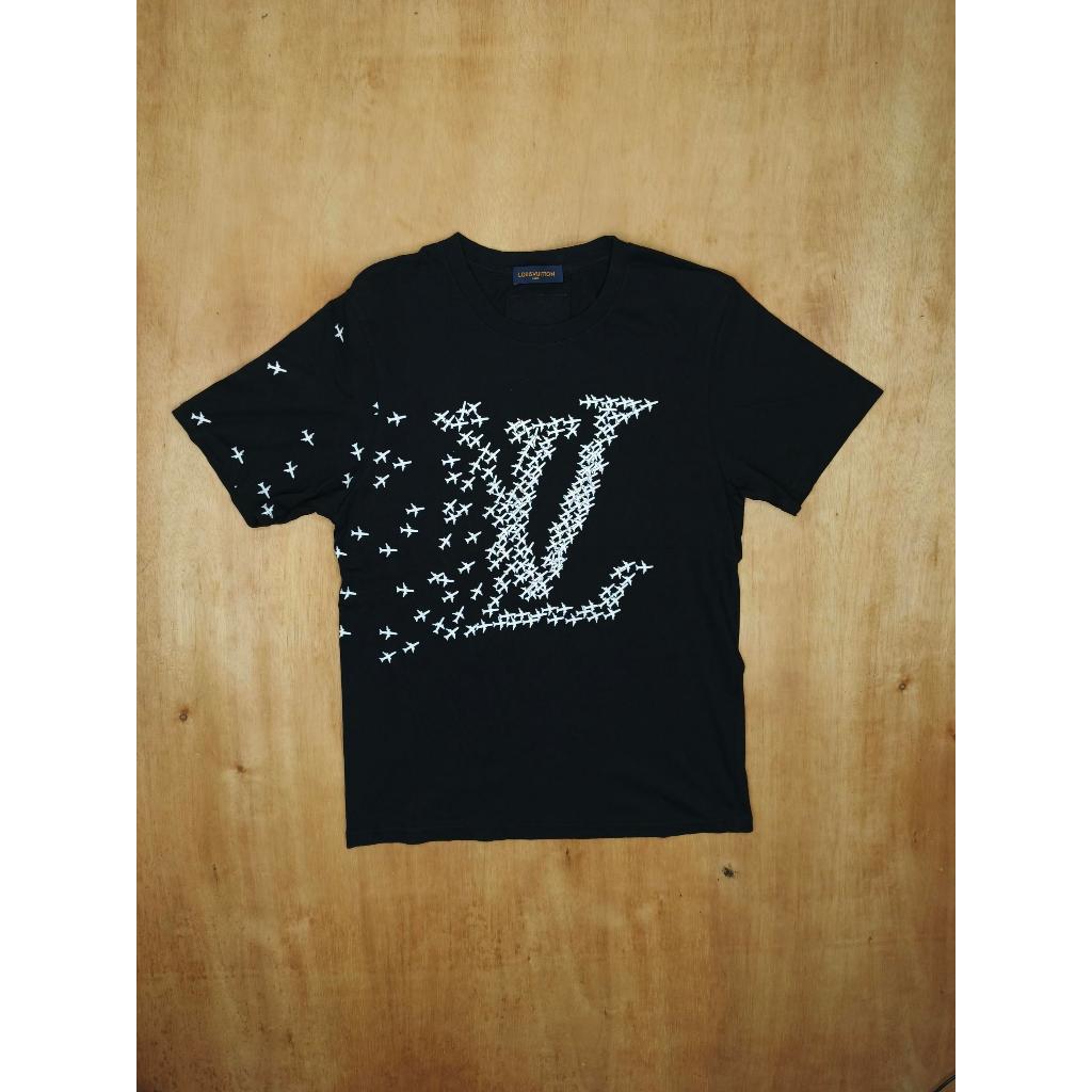 [A90] Tshirt/Kaos luxury LOUIS VUITTON Airplane
