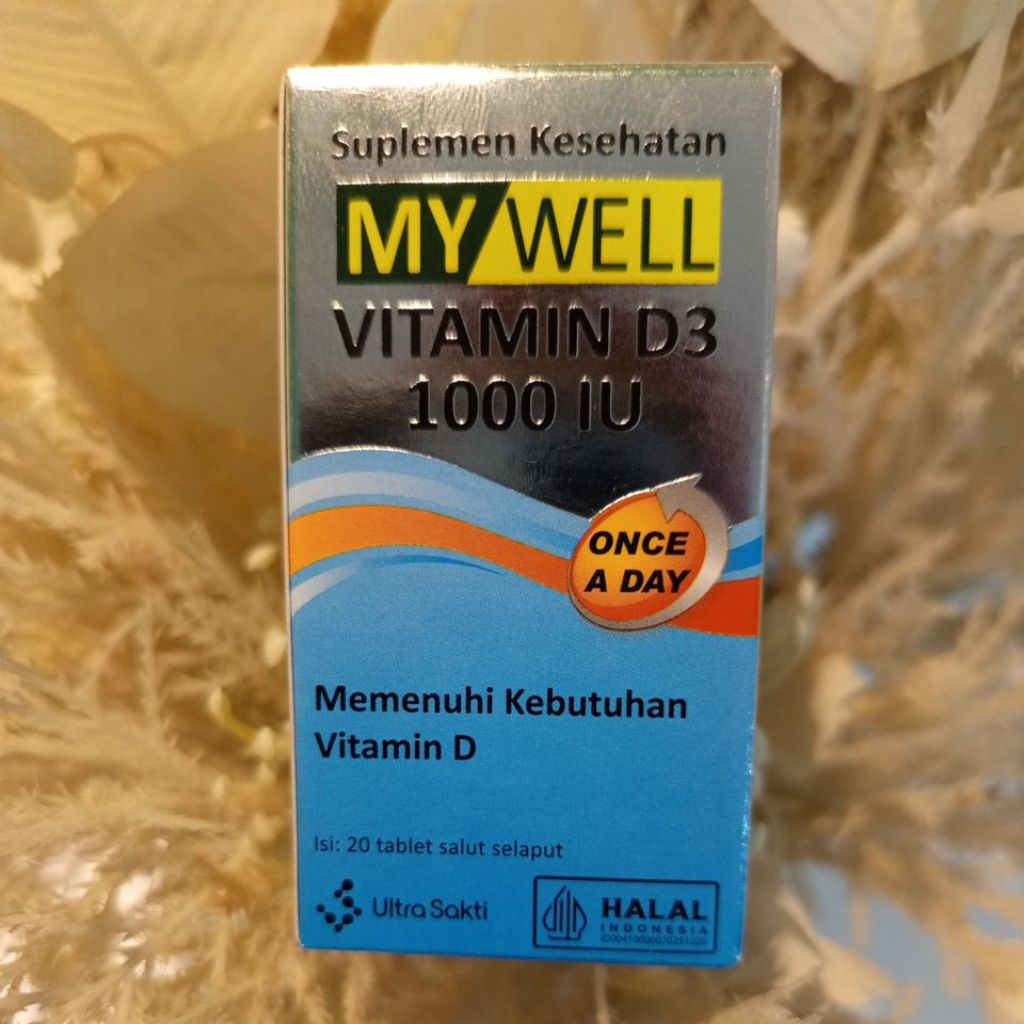 My well vitamin D3 1000IU
