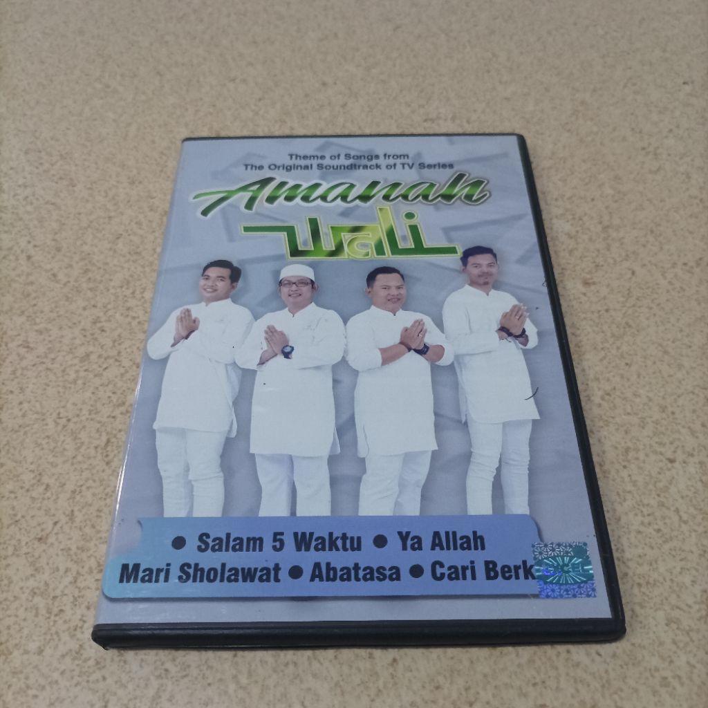 Original VCD Karaoke Musik Band Wali Album Amanah