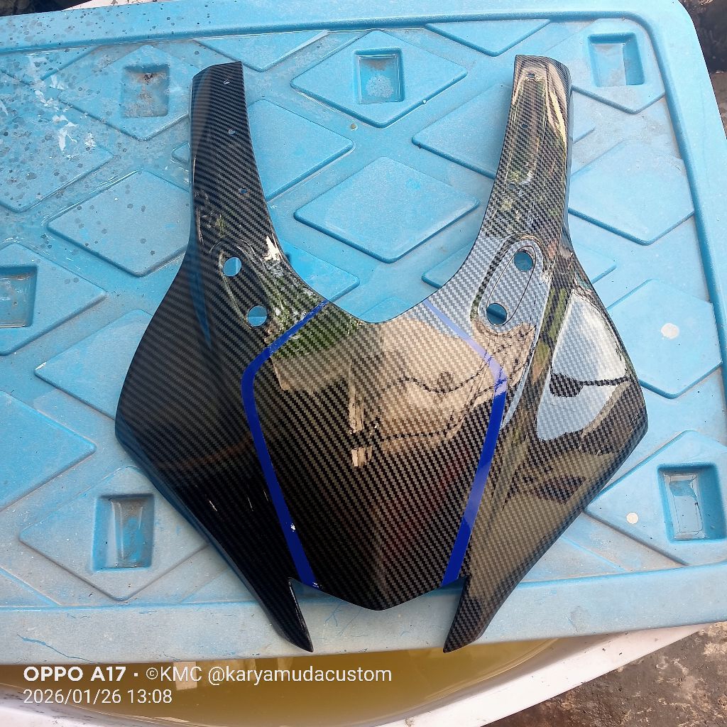 topeng sipit r15v4 model r6new tameng sipit r15v4 karbon celup wtp Lis biru