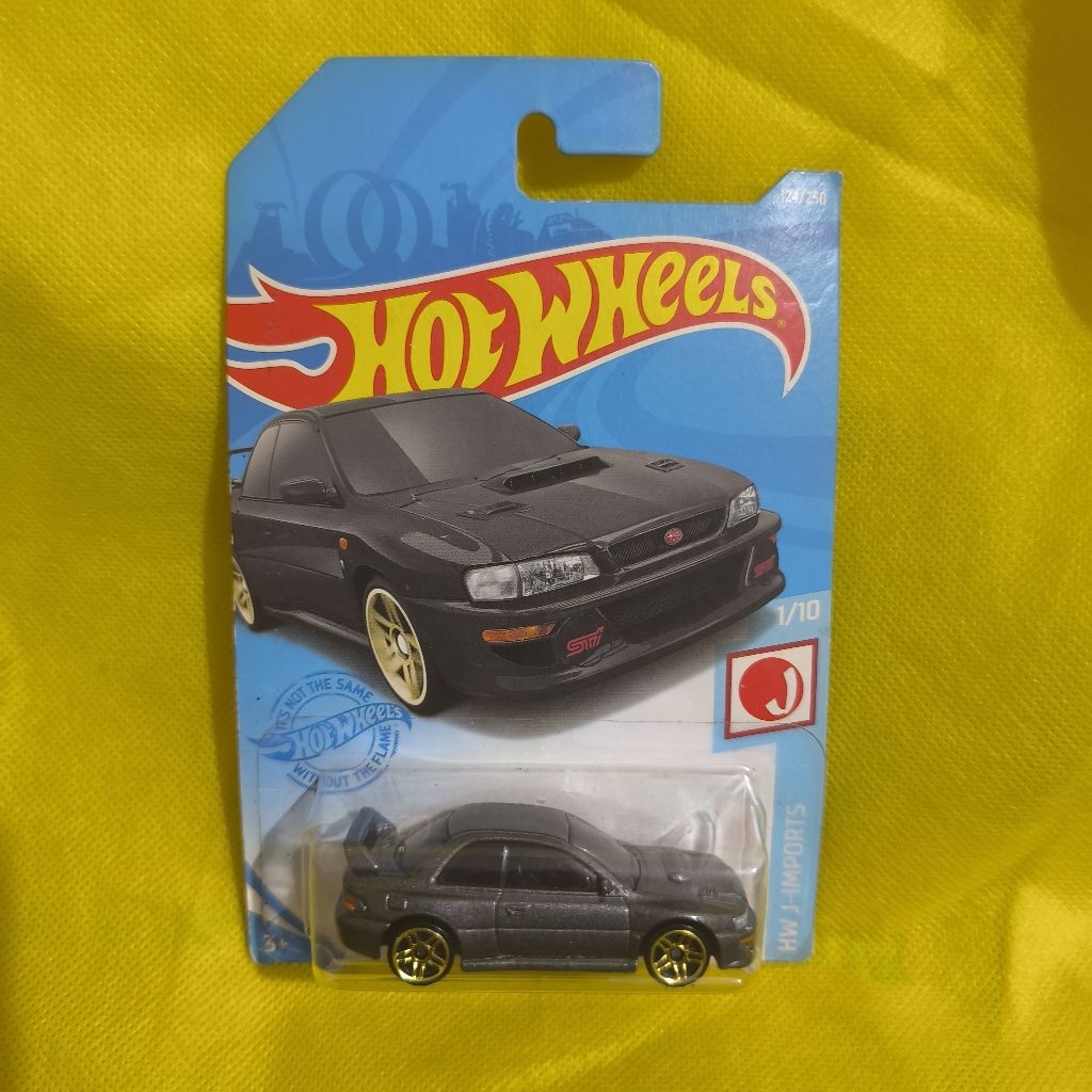 Hot Wheels Subaru Impreza Silver