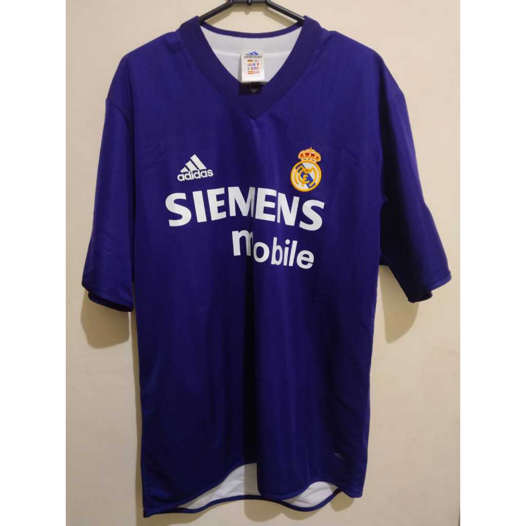Jersey Real Madrid 2002-2003 reversible Original nns Ronaldo Nazario