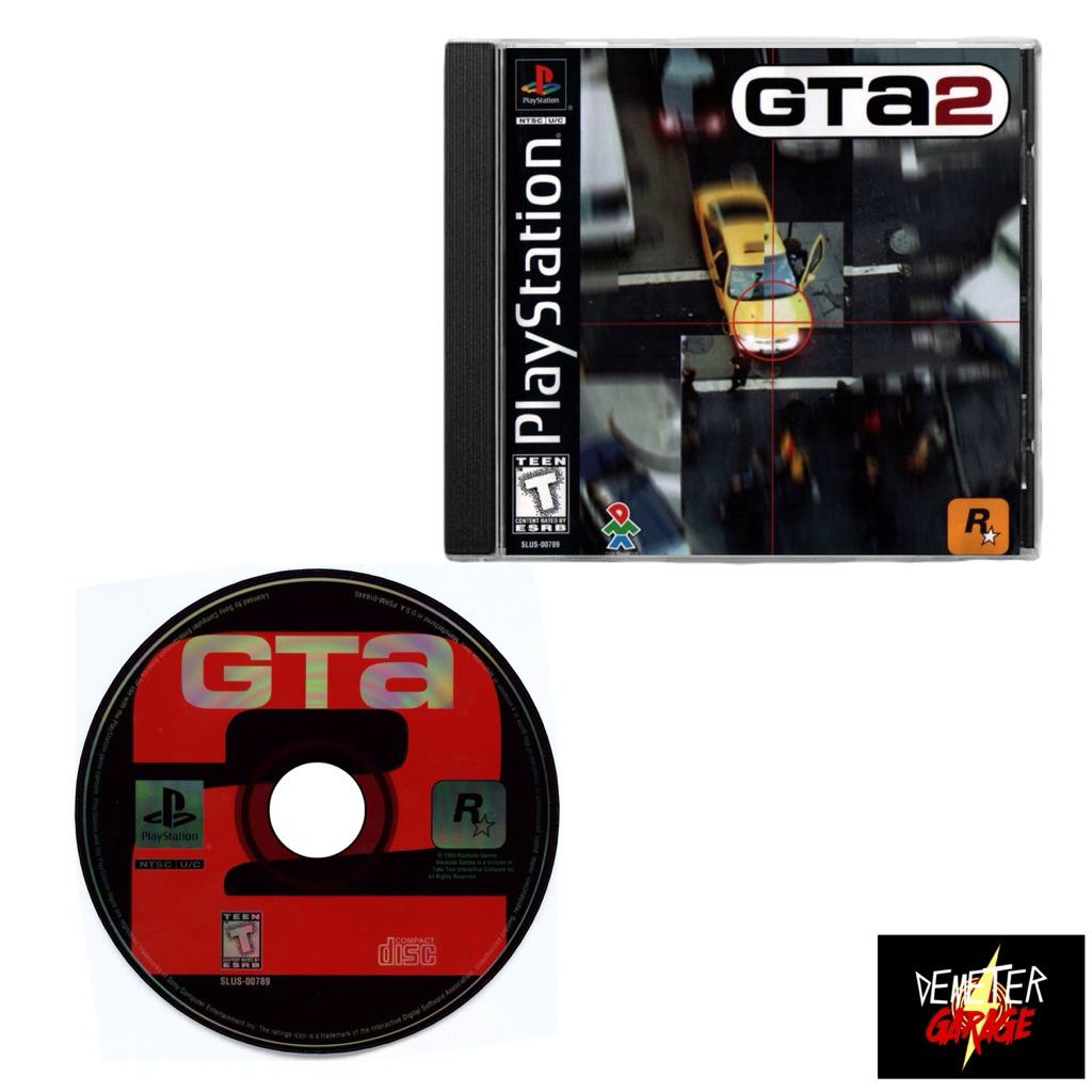 CD Game PlayStation 1 / Kaset PS1 GTA 2 (new)