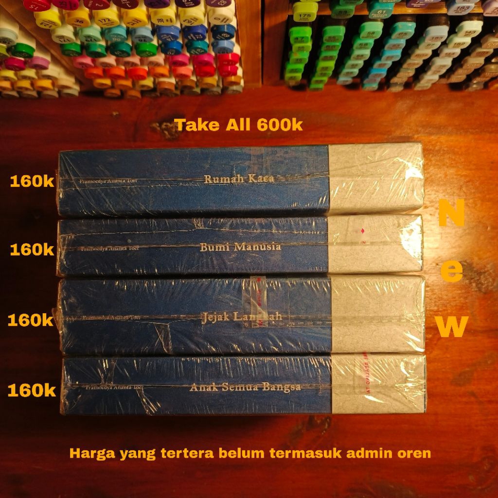 NEW NOVEL PRAMOEDYA ANANTA TOER ORI