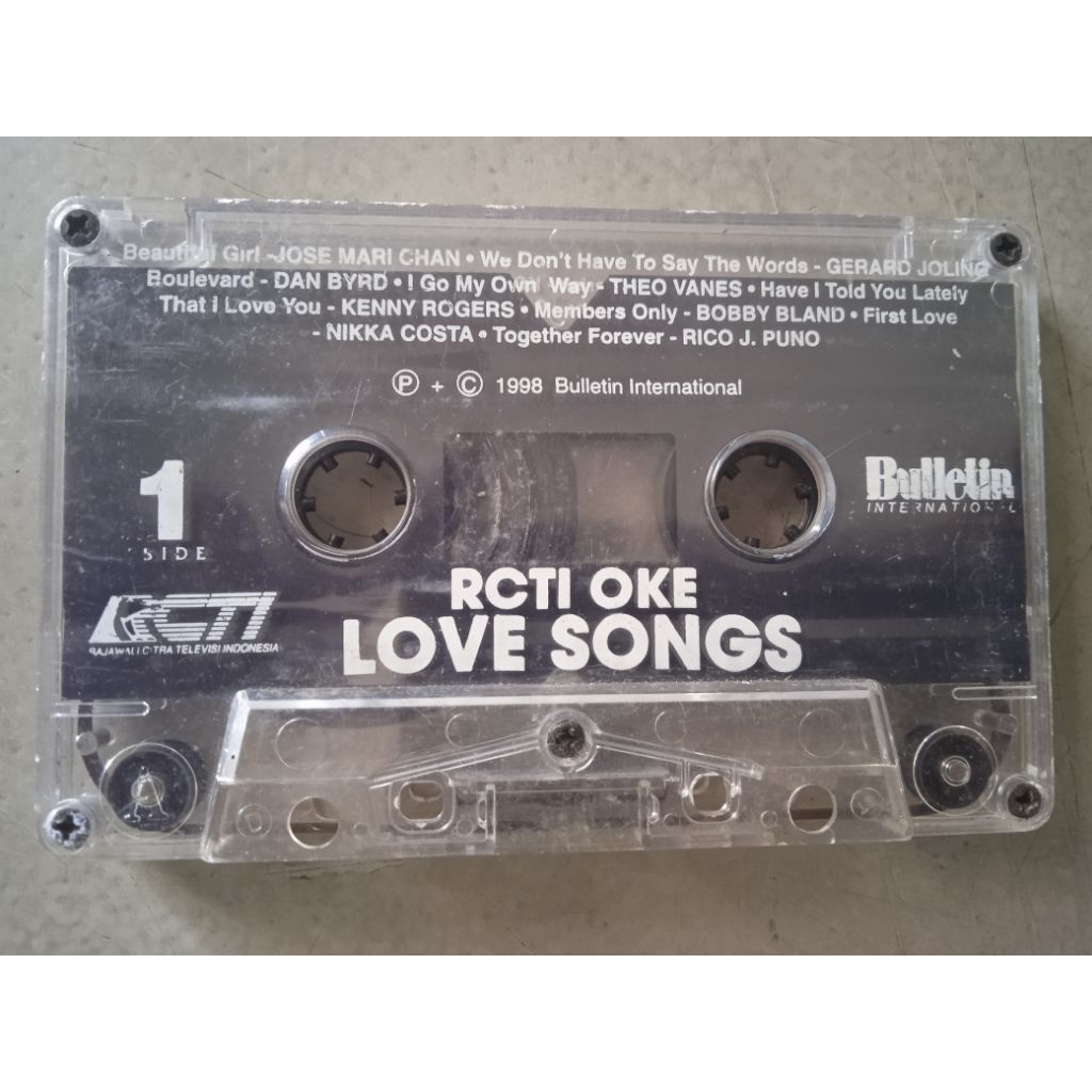 Kaset Pita Non Cover "RCTI oke LOVE SONG"