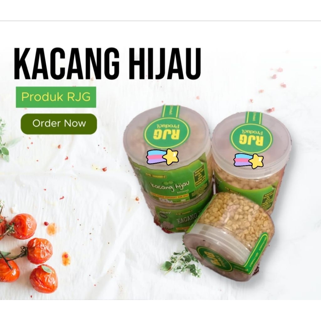 Oleh-Oleh Khas Martapura - Kacang Hijau Goreng RJG Camilan Sehat & Gurih
