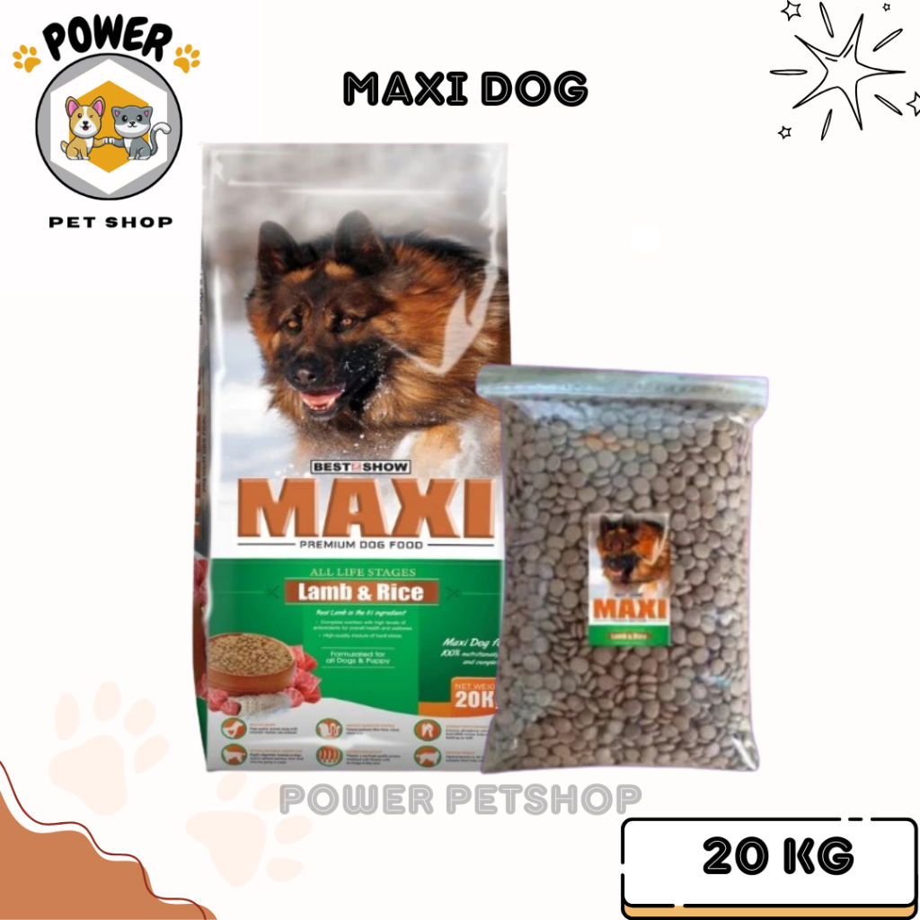 Makanan Anjing - Maxi Dog Dry Food 20kg