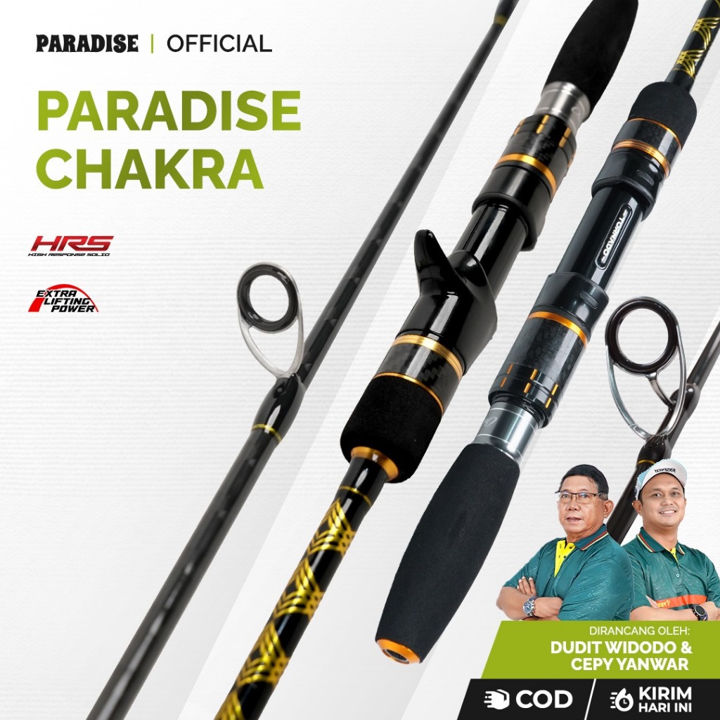 Paradise - Joran Pancing Paradise Chakra Jigging - HRS Carbon Solid Extra Lifting Power Butt Joint P