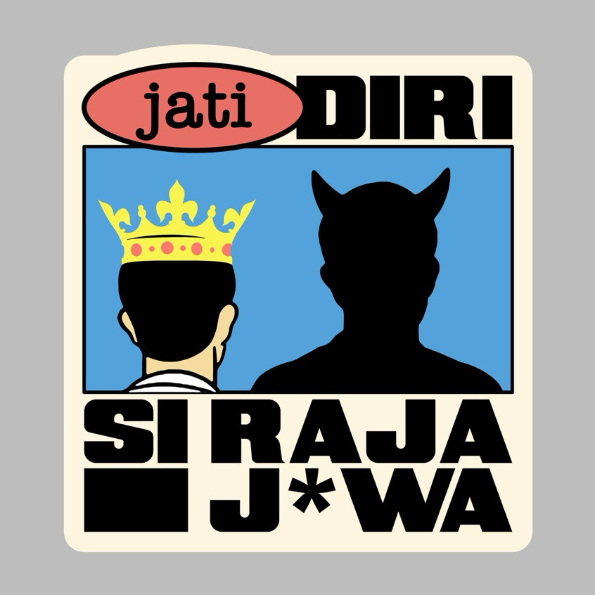 Stiker Lepas - Jati Diri si Raja Jawa - Stiker Kata Kata