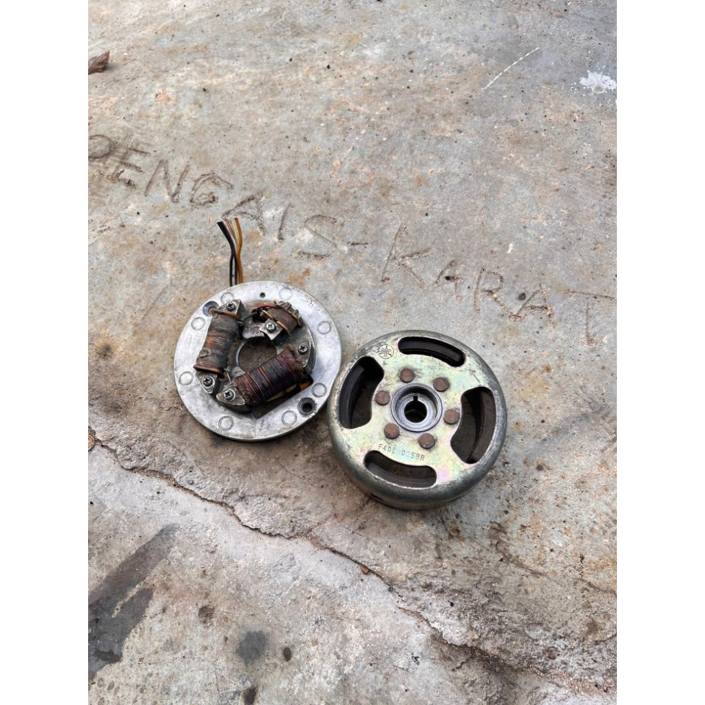 magnet set spul yamaha yt115 yamaha rxs rx special original