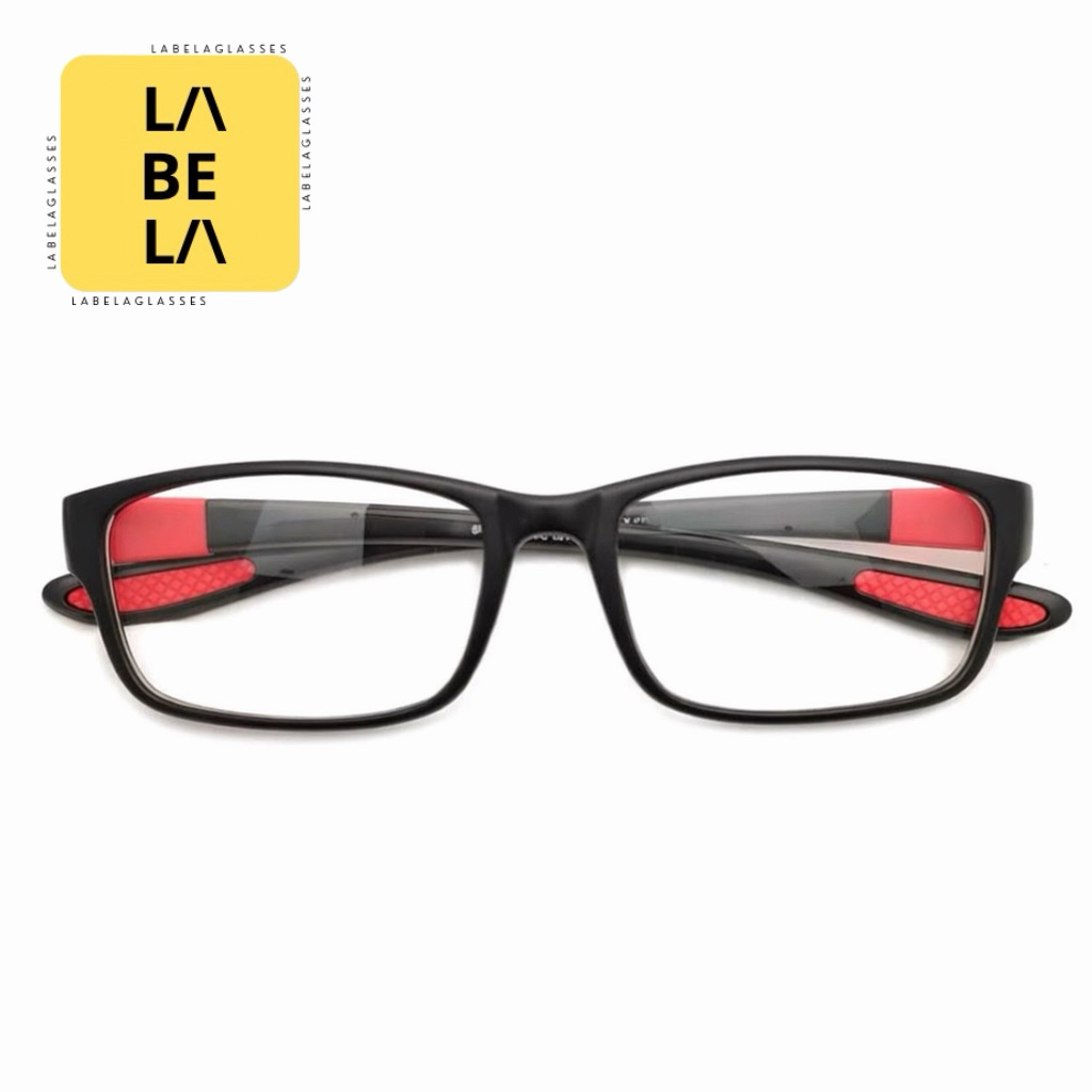 Labela - Kacamata Baca Pria 833 Lensa Anti Radiasi + Lensa Photocromic Anti Radiasi Bluecromic Blura