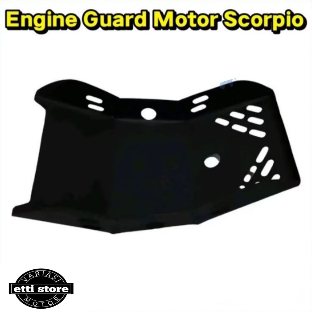 Cover Mesin Motor Scorpio Dan Motor Byson Engine Guard Cover Pelindung Mesin Motor Scorpio Dan Motor