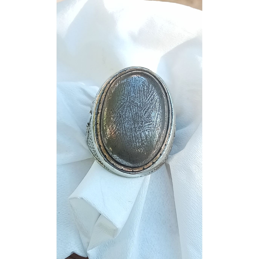 cincin meteor iron meteorite batu besi Aji