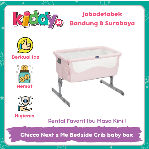 SEWA DI KIDDY.ID - Chicco Next 2 Me Bedside Crib baby box