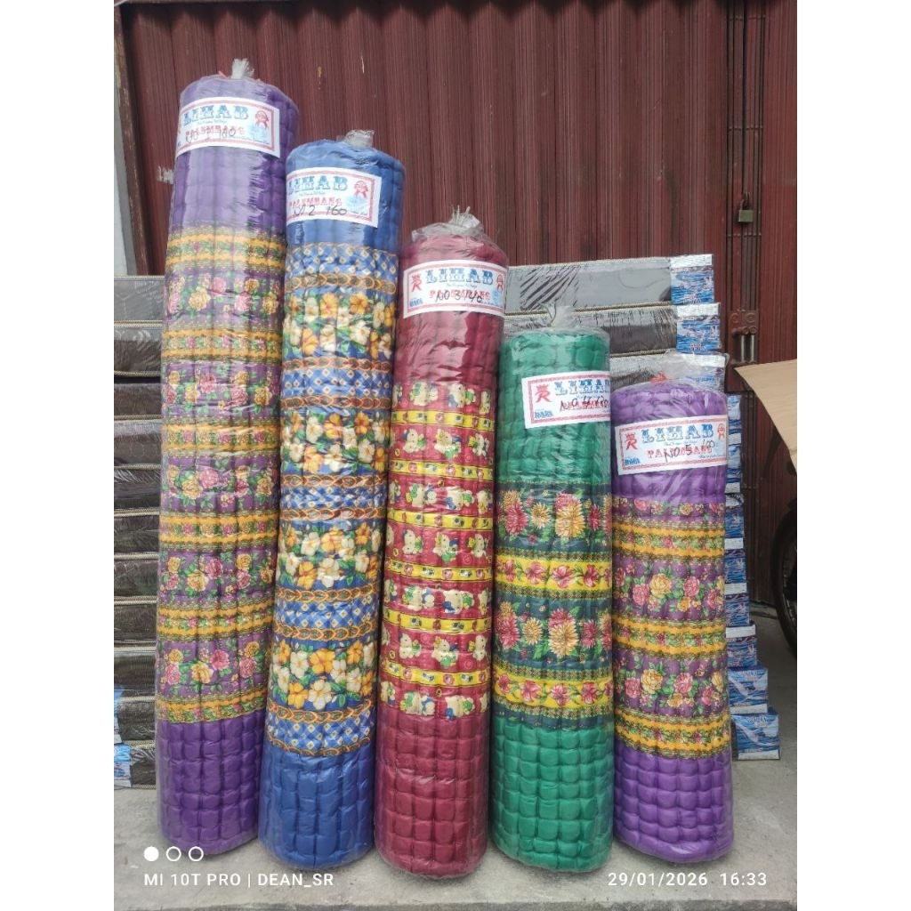kasur Palembang lihab Ukuran 
140 x 200 hrg promo