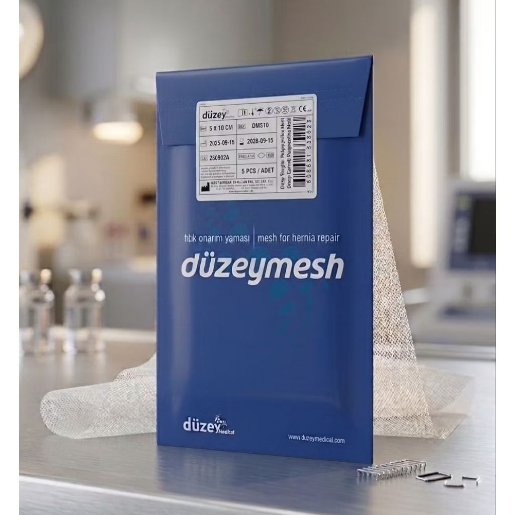 hernia mesh duzey ukuran 5x10 herniamesh harga per 1 pcs
