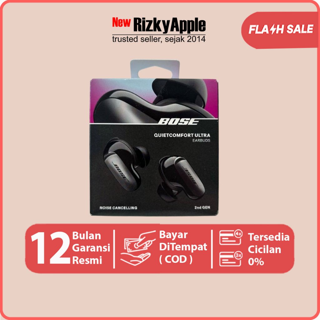 Bose QuietComfort Ultra Earbuds (2nd Gen) Gen 2 Spatialized Sound with Bose Immersive Audio ANC