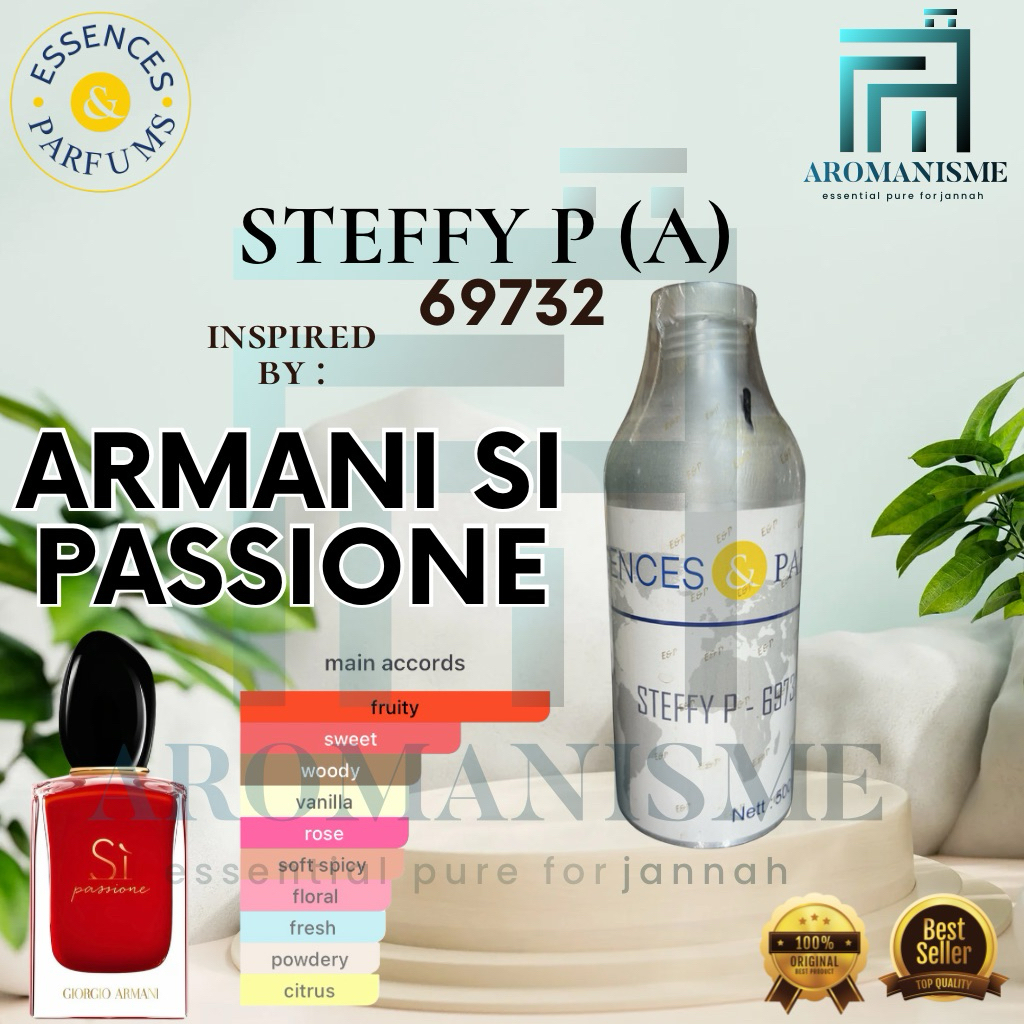 Bibir Parfum Armani SI Passion By Essences Steffy P A 500Gram