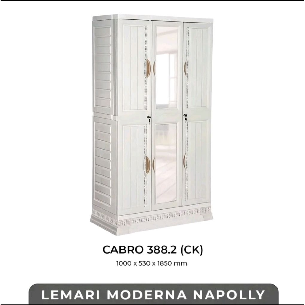 NAPOLLY | CABRO G88.2CK PUMA | Lemari Plastik
