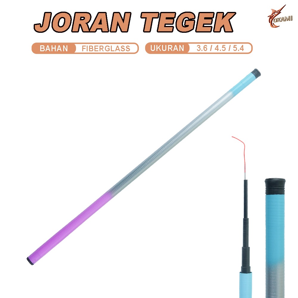 Joran Tegek Fiberglass Teleskopik Super Kuat Lentur Ringan Anti Patah - SG5125