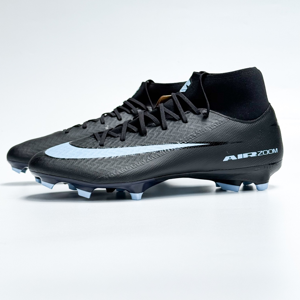 Nike Air Zoom Superfly 10 Academy FG Original Black Hitam Mercurial Sepatu Bola Soccer Football