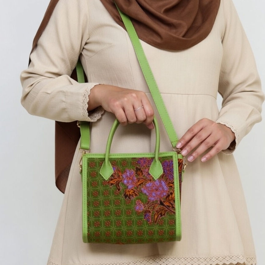 Tas Handbag Muslimat NU Resmi | Tas Seragam Pengajian Muslimat NU Elegan & Praktis